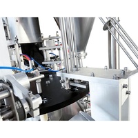 Ventes directes usine : Machine de remplissage et de scellage automatique de capsules de café K-Cup à poudre, pneumatique, haute précision, pour petites entreprises