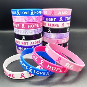 Bracelets en silicone avec citations bibliques inspirantes pour hommes et femmes, croyances religieuses, bracelets en caoutchouc souple, bracelets promotionnels - Product Image 5