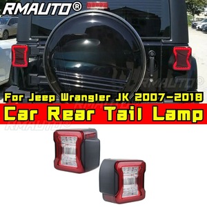 Ensemble de feux arrière de voiture, version européenne, Kit de carrosserie pour Jeep Wrangler JK 2007 – 2017, accessoire automobile - Product Image 1