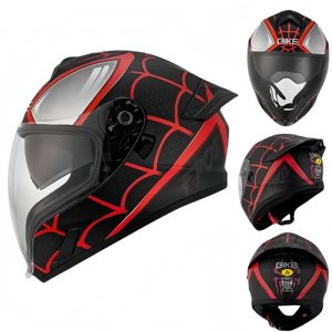 Haute Qualité Double Visière <span class=keywords><strong>Moto</strong></span> Entièrement Visage Casque ABS Logement Bluetooth Casque pour Adultes - Product Image 6