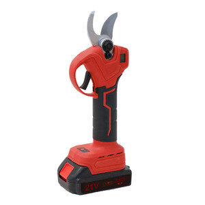 21V Rechargeable Battery Powered <b>Pruners</b> Stainless Steel Blade 20-30 Mm For Garden <b>Tree</b> Branch Trimming - Product Image 4