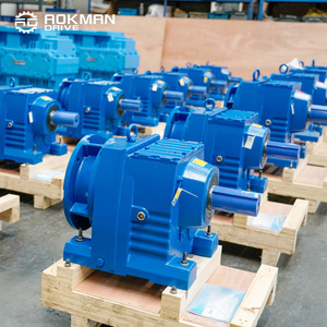 Motor de Engranajes Helicoidales Serie R con Reductor para Sistemas de Automatización Industrial - Product Image 5