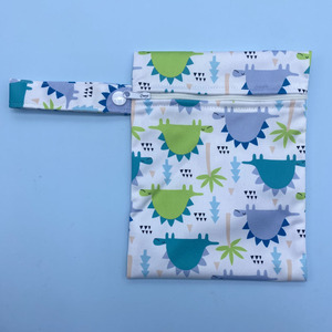 Bedruckte Wiederverwendbare Nasstaschen für Windeln Stilleinlagen 15 X 20 cm Mini Nass-Trocken-Tasche - Product Image 2