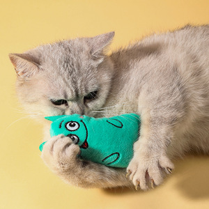 <b>Cat</b> Toys <b>Plush</b> Catnip Thumb Pillows Durable Chew Toys For <b>Cats</b> Pet Supplies - Product Image 3