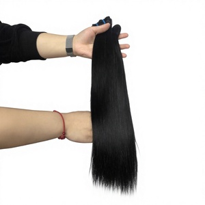 วิกผมหางม้าแบบผูกเชือก 12A น้ำหนัก 100 กรัม ผมแท้บริสุทธิ์ทุกสี - Product Image 1