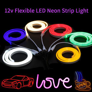Neon Strip Light 6Mm 120 Leds Per <span class=keywords><strong>M</strong></span> Smd2835 Touw Flexibele Siliconen Buis Bar Waterdicht Diy Teken Voor Huisdecoratie - Product Image 5