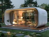 Maisons miniatures de luxe en vente directe d'usine – Cabines Apple, conteneurs habitables, villas modulaires préfabriquées, maisons modulaires