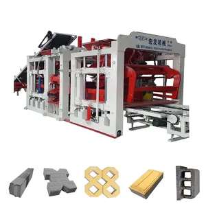 HFB5250A qt8 qt10 máquina formadora de bloques forma para concreto precio de la máquina automática de fabricación de bloques
