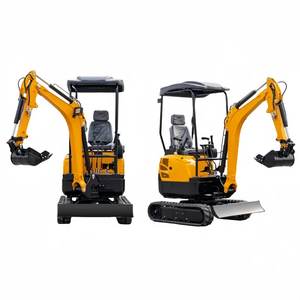 Máquina para Movimiento de Tierras HT18, Miniexcavadora Equipada con Bomba de Motor y Motor - Product Image 5