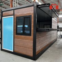 Maison Conteneur Pliante Modulable Préfabriquée Mobile Résidentielle en Acier Étanche