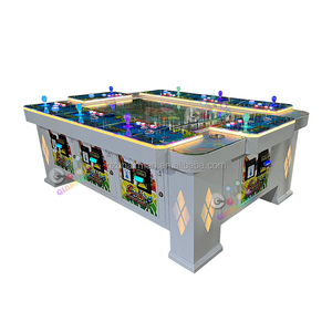 Qianmen Thương hiệu Mới tùy chỉnh logo màu bền 55 inch Màn hình 8 người chơi cá trắng săn bắn trò chơi máy bàn - Product Image 1