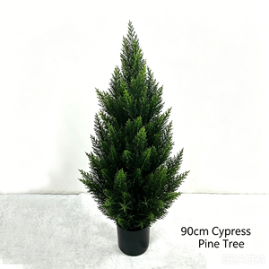 Árbol Artificial de 3 Pies para Exteriores, Jardín, Patio, Resistente a los Rayos UV y a la Intemperie, Duradero, Topiario de Cedro Artificial - Product Image 4