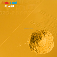 RAL1021 Sarı Termoset Toz Boya Parlak Mat Kumlu Buruşuk Doku Polyester Boya Dış Mekan Metal İnşaatları İçin