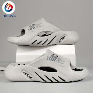 Alta calidad verano OEM logo hombres Eva zapatillas deportivas <span class=keywords><strong>sandalias</strong></span> deslizantes playa <span class=keywords><strong>suela</strong></span> blanda zapatos planos - Product Image 4