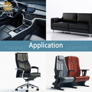 एक ग्रेड पु सिंथेटिक चमड़े के शेयर बहुत चमड़े कार सीट और funiture के लिए Microfiber चमड़े - Product Image 3