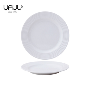 <span class=keywords><strong>Assiette</strong></span> ronde en céramique blanche de 8 pouces, <span class=keywords><strong>assiette</strong></span> à dessert/<span class=keywords><strong>assiette</strong></span> à dîner, ensembles d'assiettes en céramique pour la maison - Product Image 6