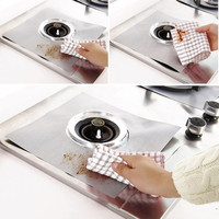 Vendre rapide cuisinière protecteur couverture revêtement cuisinière à gaz protecteur réutilisable brûleur à gaz tapis accessoires de cuisine tapis