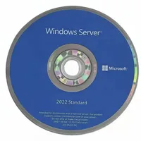 Para Server 2022 Enterprise Standard 64-Bit DVD, Paquete Completo con Clave de por Vida, 16/24 Núcleos, Garantía de 12 Meses