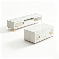 Table basse multifonctionnelle 2-en-1, table à manger pliable et mobile avec plateau en verre, design moderne pour salon, personnalisable OEM ODM