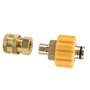 Adaptateur pour nettoyeur haute pression Mingou, buse moussante en cuivre de 1/4 pouce, accessoire de lavage de voiture - Product Image 2