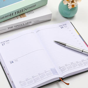 Nuovo Design Calendario 2026 Stile Letterario Vintage, Agenda, Taccuino, Planner Aziendale, Diario Personalizzato A5 con Rilegatura in PVC Stampato - Product Image 4