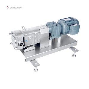 DONJOY Sanitär zahnradpumpe Edelstahl Dreh kolbenpumpe Honig transfer pumpe in Lebensmittel qualität mit Fabrik preis - Product Image 6