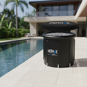 Vanace - Bañera Inflable Portátil de PVC de Alta Calidad para Terapia de Inmersión en Agua Fría, 60 galones+, para 1 Persona, para Ejercicio al Aire Libre - Product Image 1