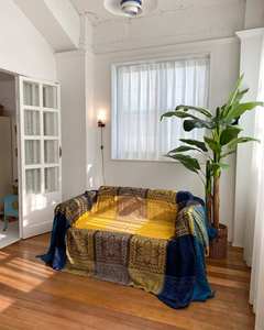 Jeté de couverture tissé en chenille bohème avec frange 150*190cm <span class=keywords><strong>serviette</strong></span> de canapé réversible jeté de couverture de canapé tricoté - Product Image 4