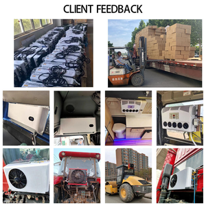 Aire Acondicionado Eléctrico <span class=keywords><strong>para</strong></span> Cabina de Camión de 12 y 24 Voltios, Enfriador de Estacionamiento Eléctrico, Apto <span class=keywords><strong>para</strong></span> Autocaravanas y Camiones - Product Image 2