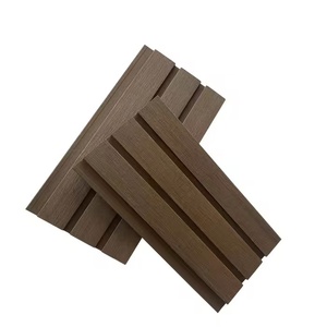 Clôture WPC en plastique co-extrudé PVC bois, moderne, pour <span class=keywords><strong>jardin</strong></span> extérieur, panneau <span class=keywords><strong>de</strong></span> clôture composite pour cour et maison - Product Image 4
