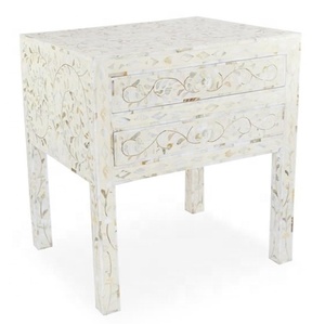 Tienda de muebles de madera India Diseño decente Cómoda de huesos Buffet de incrustaciones de huesos para comprar de la decoración del hogar India para suministros - Product Image 5