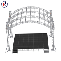 Pantalla de luz de escenario, armazón de altavoz, armazón de torre de elevación con soporte de manivela, precio holesale 250KG G
