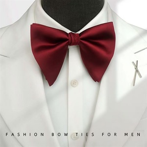 High-end uomo grande corno <span class=keywords><strong>papillon</strong></span> stile coreano elegante Oversize <span class=keywords><strong>papillon</strong></span> <span class=keywords><strong>per</strong></span> gli uomini sposo abito da sposa <span class=keywords><strong>camicia</strong></span> - Product Image 4