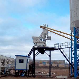 Planta Mezcladora de Concreto QIC de 35m³/h, Estación de Mezcla con Mezclador Planetario, Incluye Motor, Caja de Cambios, PLC, Línea de Producción - Product Image 1