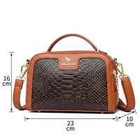 Nouveau Sac à Bandoulière de Luxe pour Femme, Design Tendance, Qualité Supérieure, Sac à Main en Cuir PU Souple