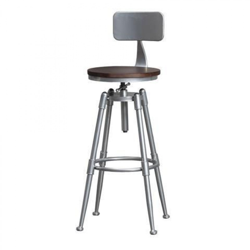 Silver backrest cushion plank