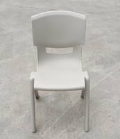 Ensemble de tables et chaises empilables ergonomiques en plastique écologique moderne, meubles durables pour l'école, la maternelle, l'hôpital, le salon