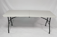 Table pliante portable pour jardin, extérieur, poker, banquet, restauration, barbecue, camping, pique-nique