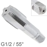 Tarauds de filetage G1/2, G1/4, G1/8, G3/8, G3/4, Plaque de filetage à 55 degrés, Tarauds G, Outils de filetage manuel pour réparation de filetage de tubes, Outils de filetage pour machines