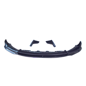 3 pièces, nouveau diffuseur avant en fibre de carbone de haute qualité, lèvre de pare-chocs, poli haute brillance, fixation par boulons, ajustement parfait à 100% pour <span class=keywords><strong>Levante</strong></span> 2016-2021 - Product Image 6