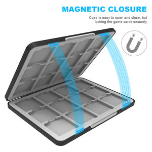 Étui de rangement pour cartouche de jeu 24 places pour <span class=keywords><strong>Nintendo</strong></span> 3DS 3DSXL 2DS 2DSXL <span class=keywords><strong>DS</strong></span> <span class=keywords><strong>DSi</strong></span> 24 emplacements pour cartes porte-accessoires - Product Image 3