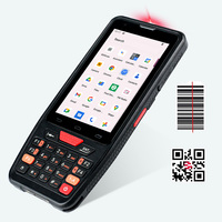 Terminal Portátil Industrial Resistente con Android, Escáner de Código de Barras 2D, 4G, NFC, para Almacenes
