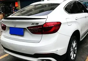 Aileron arrière de coffre pour BMW F16, kit carrosserie noir brillant style MP, aileron arrière pour BMW X6 F16 2015-2019, accessoires auto - Product Image 3