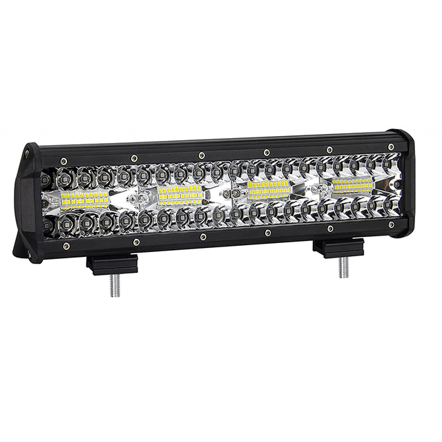 4/7/12/20 Inch Led Light Bar With RGB Halo Smartphone APP Control 16 Million Colors Spot Beam Led Driving Lights for UTV Trucks