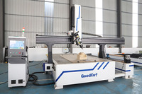 Machine de fraisage CNC à commande numérique à 4 axes et 5 axes Jinan Manufacture GC2040-4AR avec tête pivotante à 180 degrés