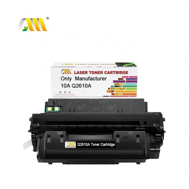 Chinamate HP 10X Q2610A/Q2610X Compatible High Yield Black Toner Cartridge Chip Imported Toner Powder for 2300 Series 18-Month