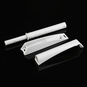Loquets de porte et ferme-portes en plastique pour placard, installation facile, design minimaliste Ftq - Product Image 3