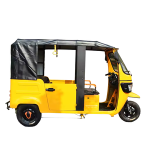 รถสามล้อไฟฟ้า60V 4000W รถลากผู้โดยสาร3ล้อมอเตอร์1000W น้ำหนักบรรทุก400กก. ตัวถังแบบเปิด/ปิด - Product Image 1
