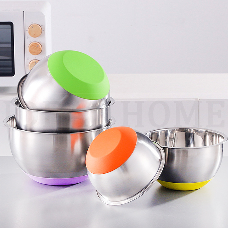 Kitchen 5Pcs Multi bell Color Lid