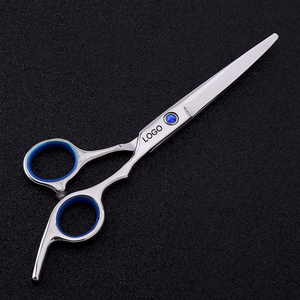 Forbici da taglio per capelli professionali con Logo personalizzato e Design personalizzato classico argento <span class=keywords><strong>Salo</strong></span> forbici - Product Image 4